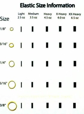 3.5OZ 1/4 Dental Elastics Bands Rubber Colorful Ligatures P