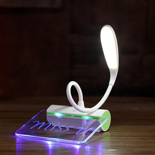 Study Flexible Gooseneck ABS Night Led Touch Switch USB