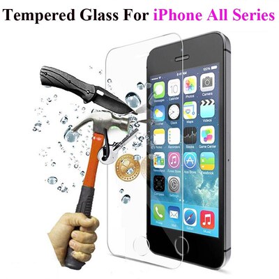 Tempered Glass Screen Protector For iPhone 11 Pro Max XR XS