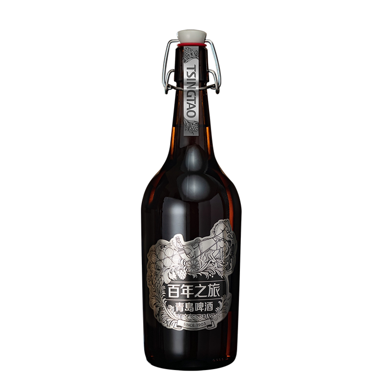 青岛啤酒百年之旅大师限定815ml