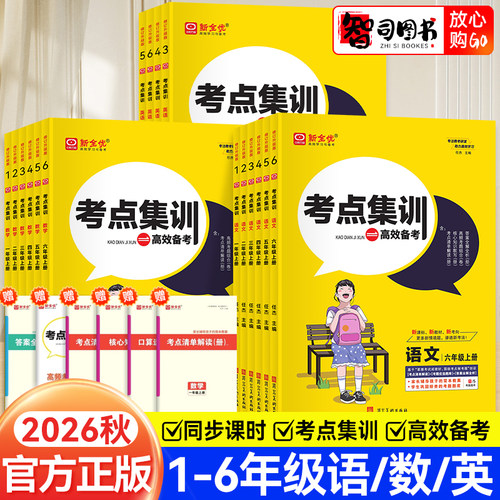 新全优小学考点集训高效备考