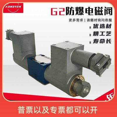 华德型液压防爆电磁换向阀G2-4WE6E/J/G/D-FB电磁阀4WE10E/J/G-FB