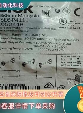 现货全新原装施克GSE6-P4111有5个订货号10