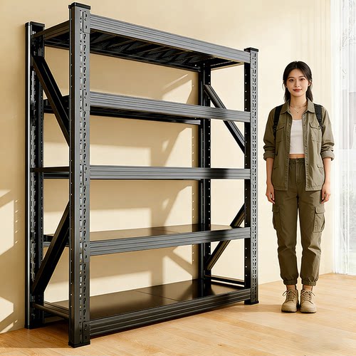 家用货架厨房多层置物架阳台靠墙储物架仓库商用快递站超市展示架