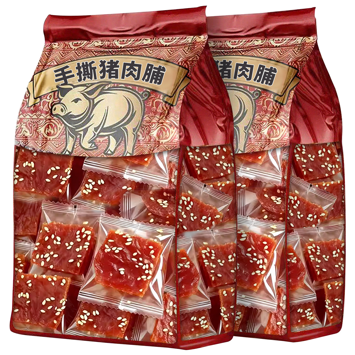 靖江猪肉脯猪肉干肉铺特产美食解馋小包装零食休闲小吃食品大礼包