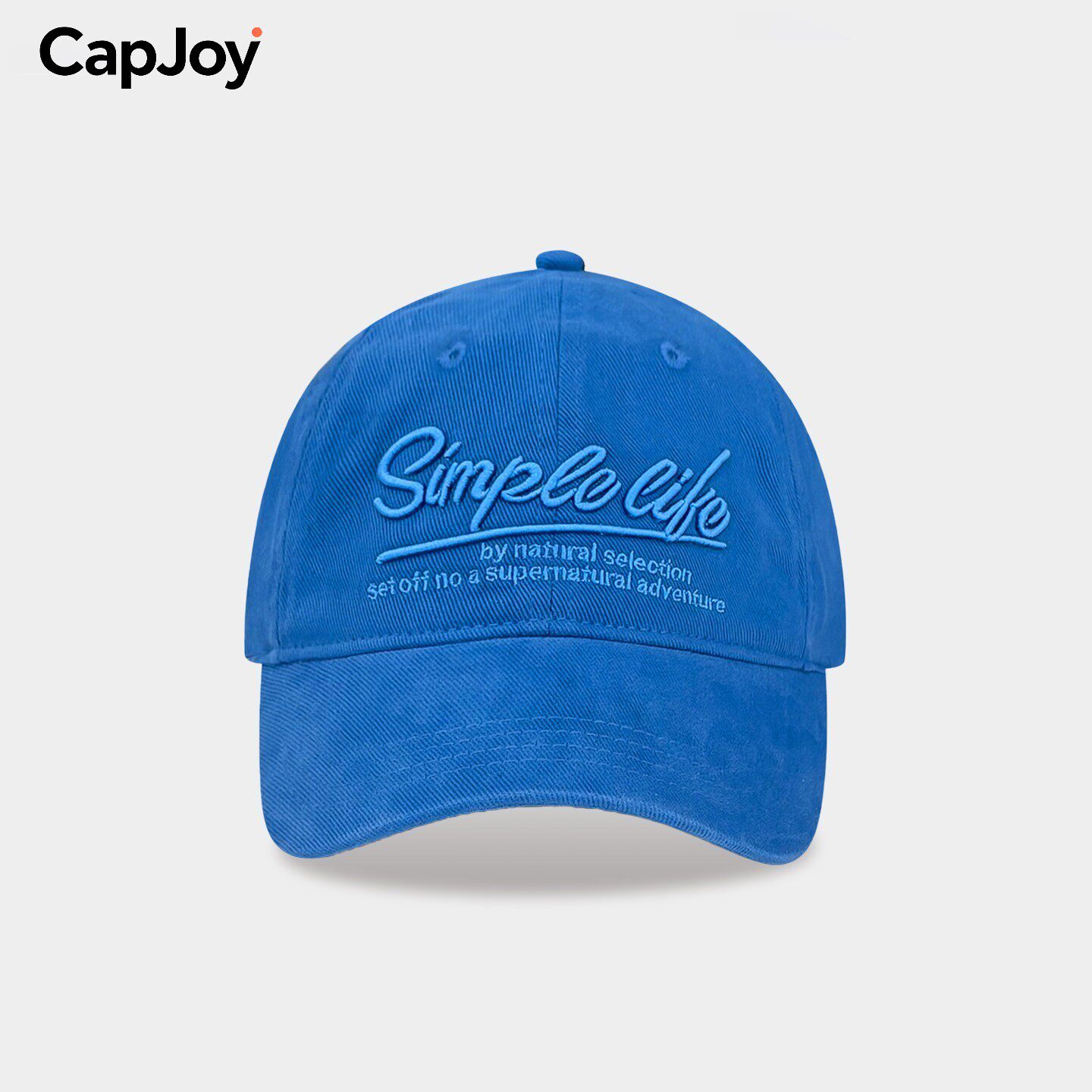 CapJoy字母刺绣棒球帽防晒显脸小