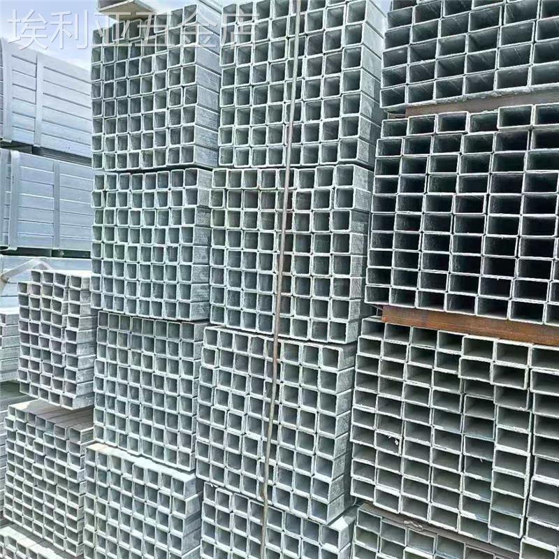 适用于镀锌方管40*60镀锌管50*100矩形方管40*80方通管规格齐全量