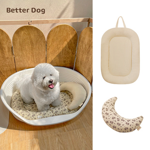 多功能宠物睡垫猫狗垫子四季 狗窝垫 通用加厚棉布推车垫飞宝垫夏季