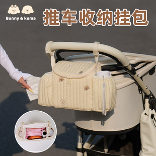 宠物推车挂包收纳袋多功能通用大容量置物袋遛狗神器猫猫狗车挂包