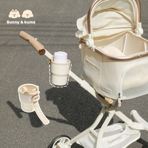 宠物推车杯架可旋转多功能推车