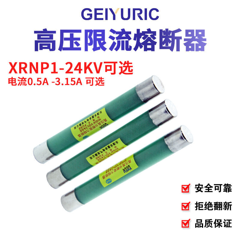 GEIYURICXRNP1-24KV/0.5A-3.15A高压熔断器高分段能力限流熔断器0