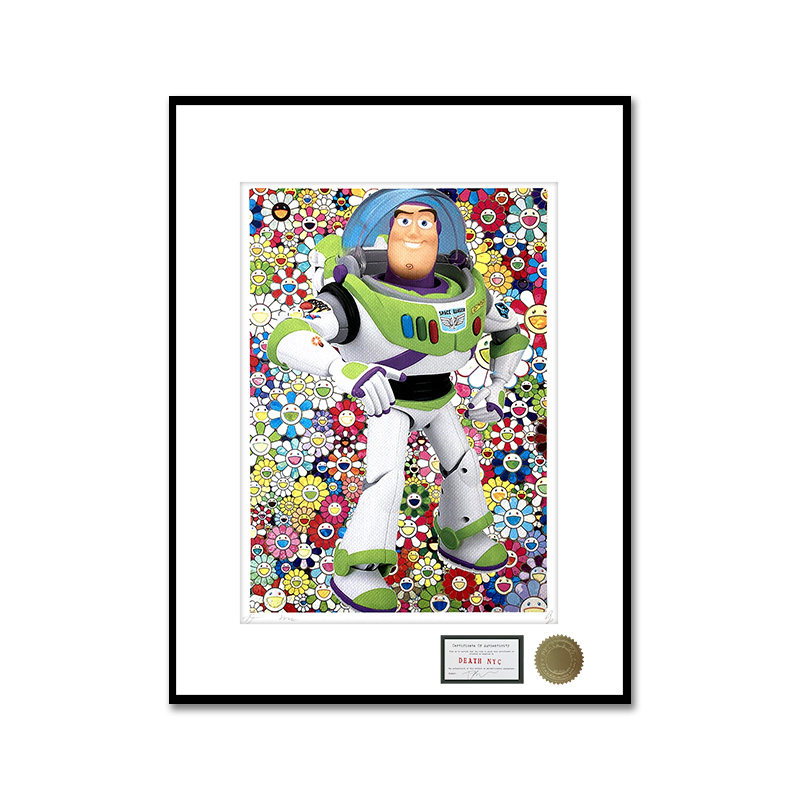 death nyc官方授权巴斯光年 客厅卧室儿童房装饰画送男女朋友礼物