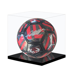 卡卡 亲笔签名 AC米兰队足球 Fanatics证书Beckett认证 带展示盒