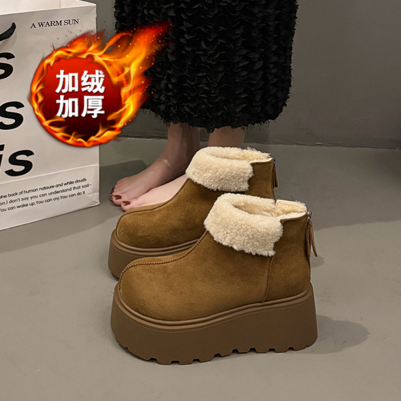 【1万+人种草】加绒勃肯短靴棉鞋