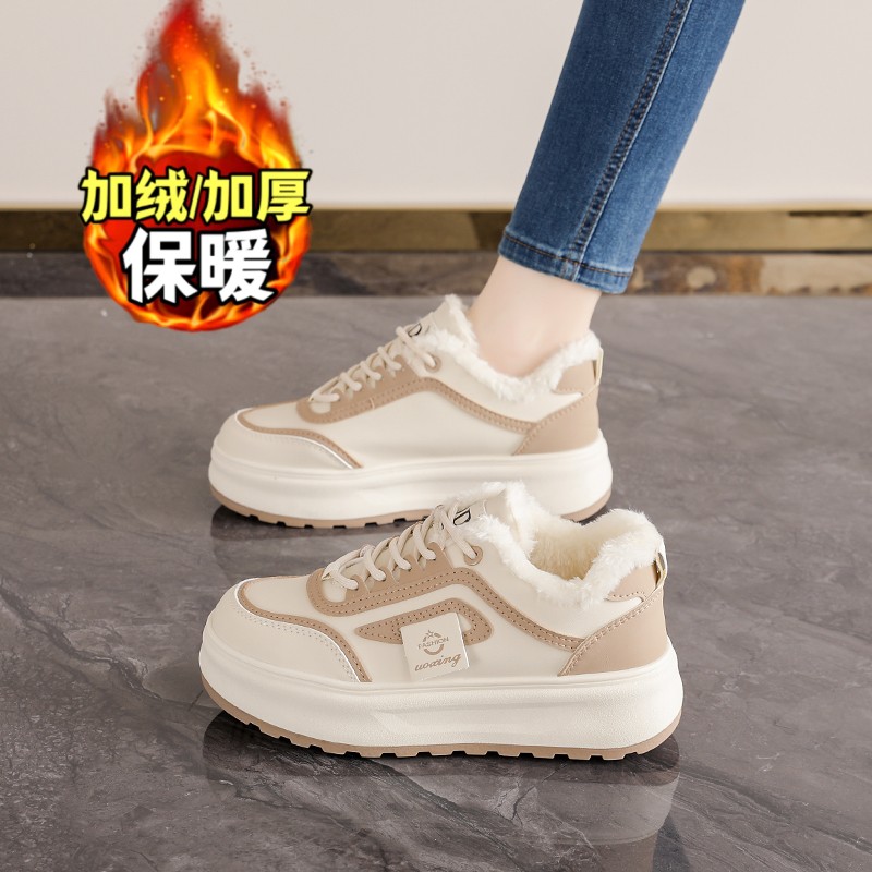 【好物推荐】加绒小白鞋运动棉鞋