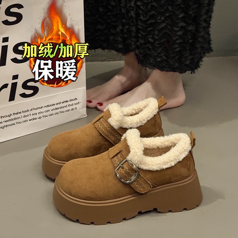 【1万+人种草】加绒毛毛勃肯棉鞋