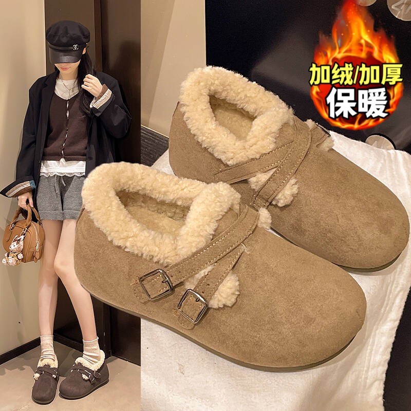 【1万+人种草】内增高勃肯雪地靴