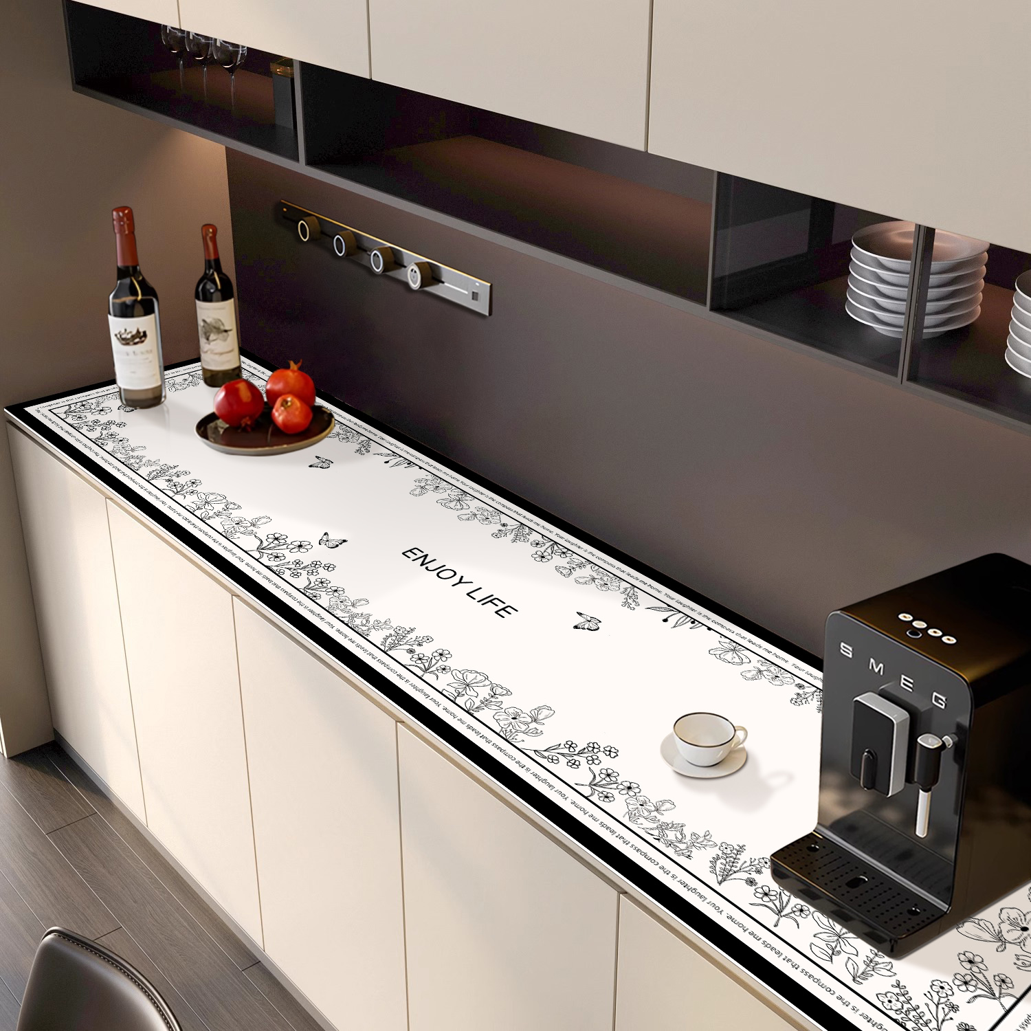 餐边柜垫2025新款轻奢高级感桌布