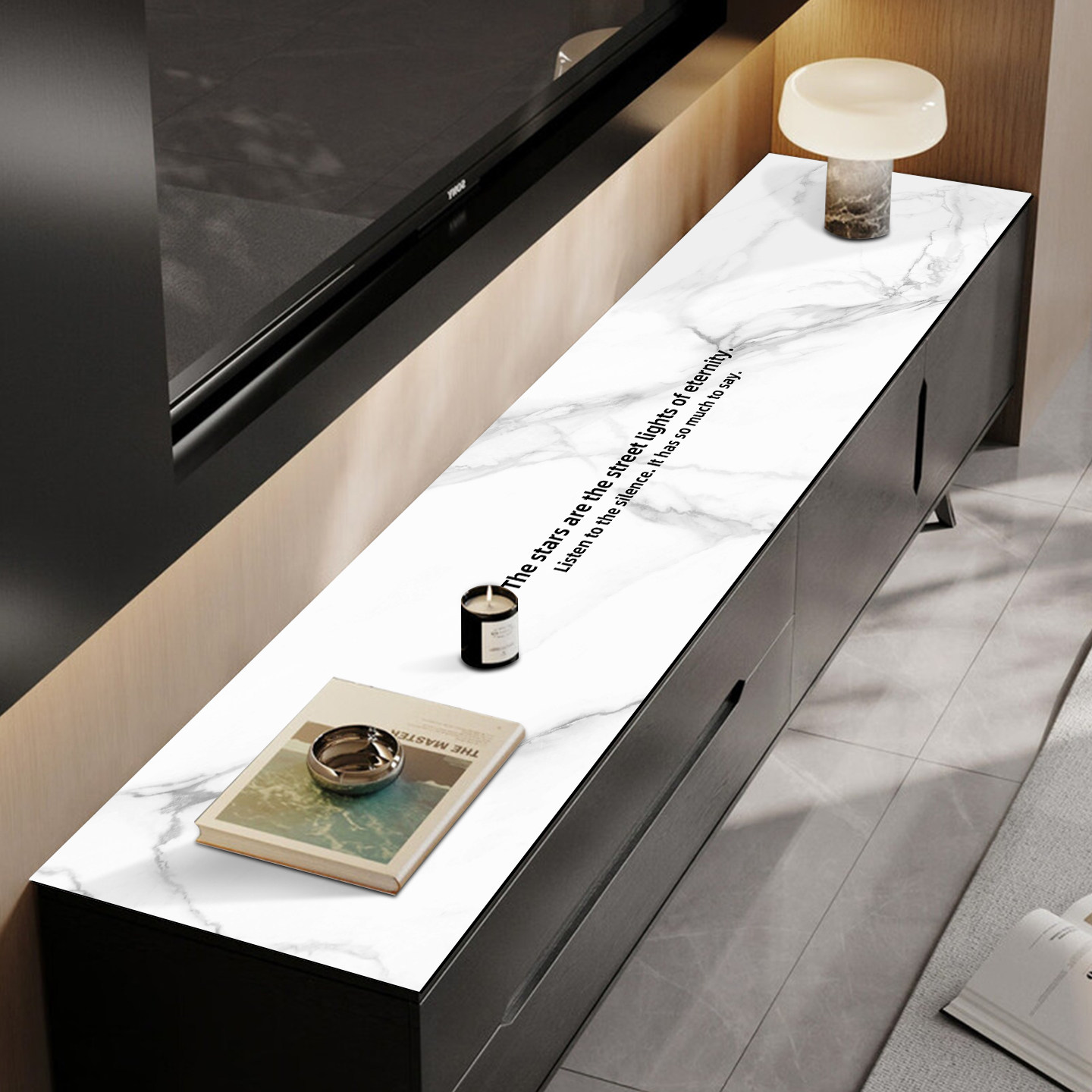 电视柜台面保护垫轻奢高级感皮革餐边柜桌垫防水鞋柜垫子酒柜盖布,居家布艺,桌布,淘宝优惠券,粉丝福利购,淘宝优惠卷