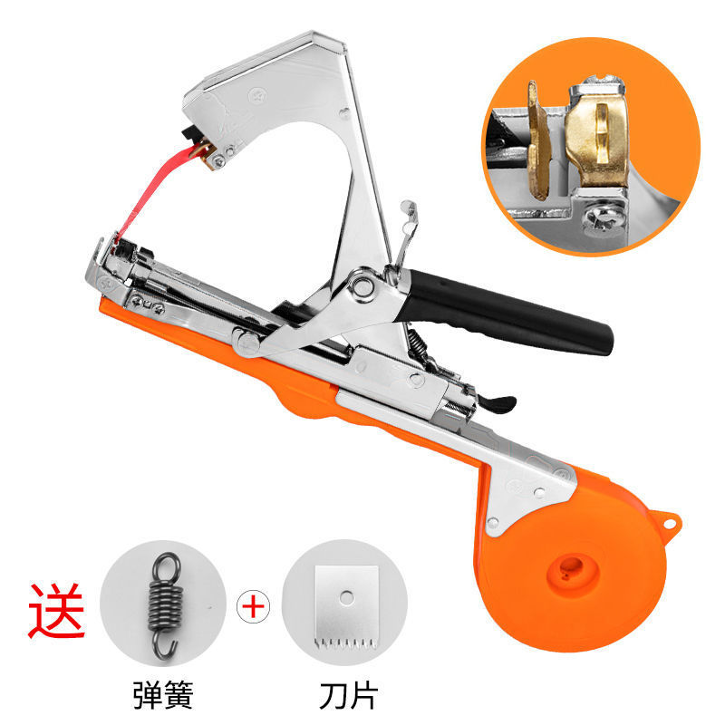 葡萄绑枝机新款农用番茄西红柿绑枝机绑蔓苗器捆绑机神器胶带黄i.