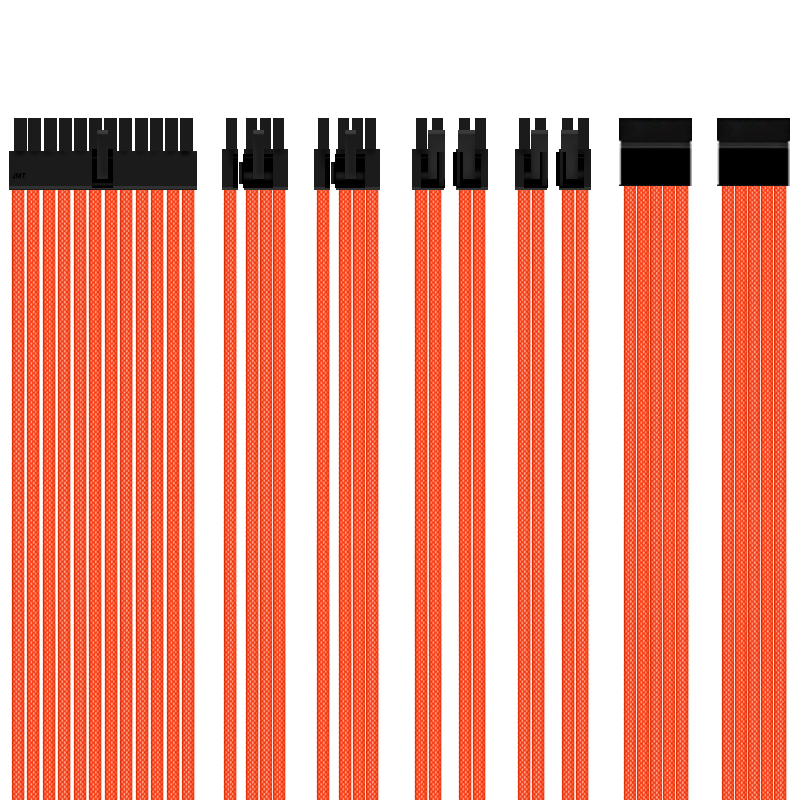全汉Hydro G Pro 650/850/1000W电源编织网定制线主板CPU显卡8+8