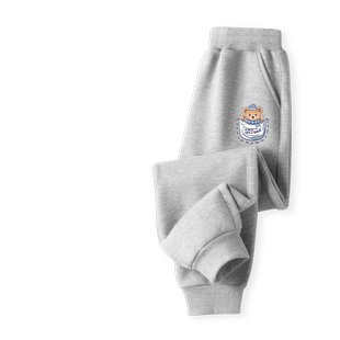 班尼路男童裤子春秋款大童卫裤春装长裤春季休闲裤儿童加绒运动裤