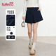 班尼路高腰A字短裤 小个子宽松显瘦休闲外穿裙裤 女款 2026春夏新款
