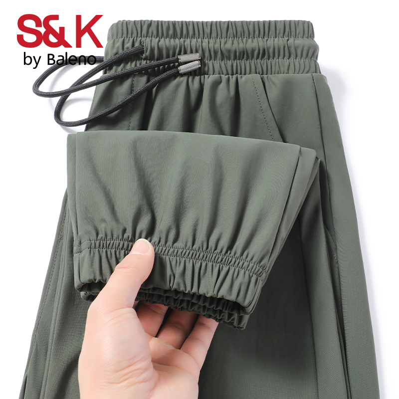 班尼路S&K系列冰感空调运动裤男