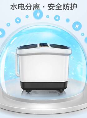 爆品双人泡脚桶全自动按摩加热恒温足浴盆双电动家用养生深洗脚u.