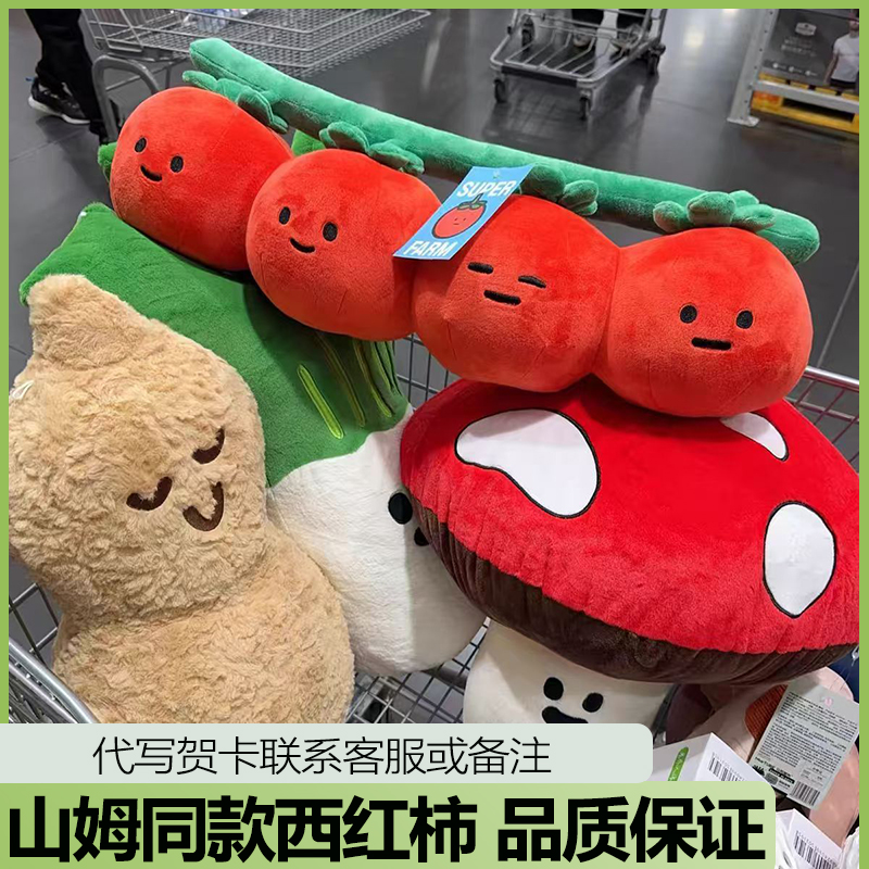 山姆同款玩偶西红柿番茄公仔抱枕