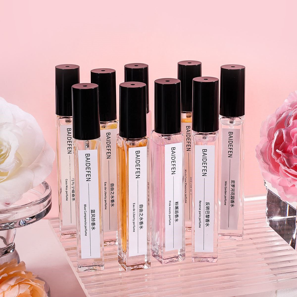 10ml男女士香水小样持久淡香女用邂逅蔚蓝香水试用装厂家摆摊