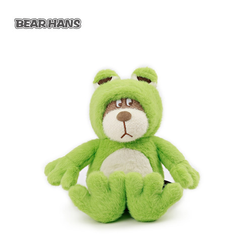 BearHans小熊汉斯大脚蛙变身玩偶
