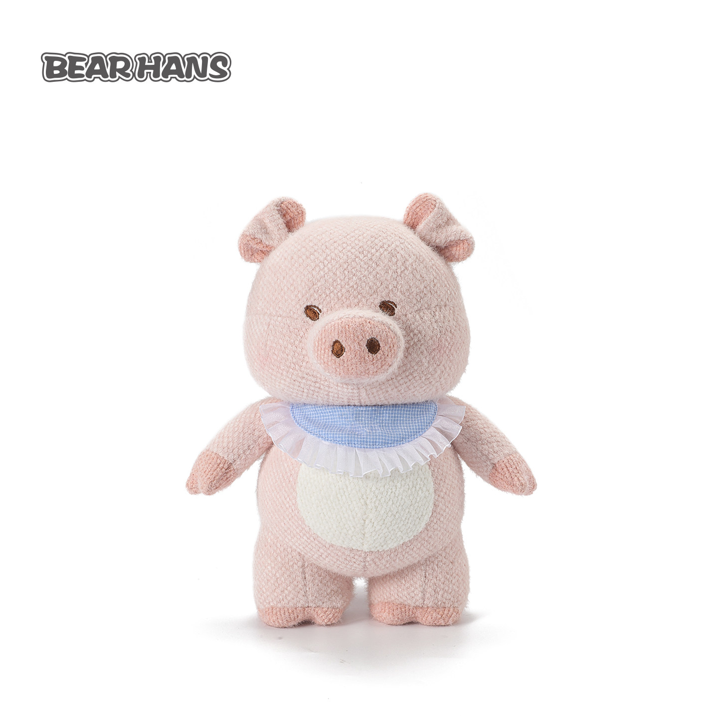 BearHans小熊汉斯小猪可可玩偶毛绒玩具睡觉抱娃娃送女友情侣礼物