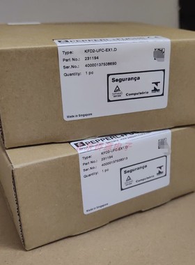 KFD2-UFC-Ex1.D 倍加福频率信号转换安全栅 货号:231194全新原装
