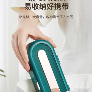 多功能针线盒套装 便携式 防尘带盖创意皮尺顶针穿针器针线盒六件套