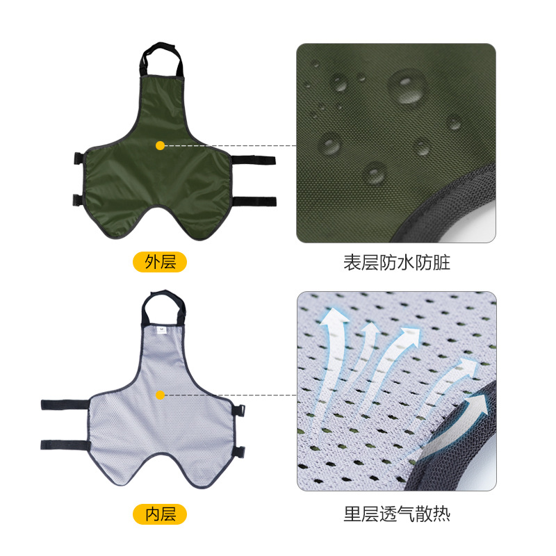 宠物用品中大型犬狗狗肚兜防水防脏夏季透气不闷热防狗狗肚子受凉