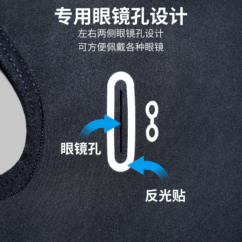 户外保暖面罩男帽子冬季护颈护脸围脖脸罩女加厚防风连帽骑行头套