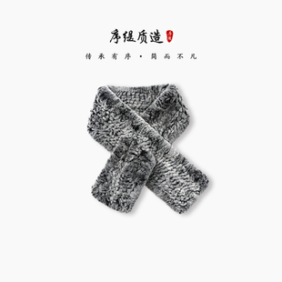 女士百搭兔毛围巾H270 穿搭保暖时尚 25670 秋冬季 序缇质造新款