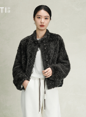 序缇质造『烟雨茸茸』乐芙兰皮毛一体 高端皮草外套女J135-27018