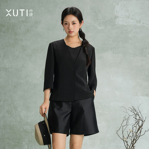 复古国风新中式女装桑蚕丝上衣