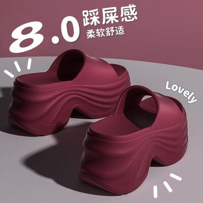 EVA凉拖鞋女士cm厚底增高拖鞋