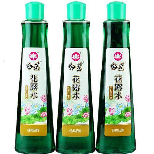 新品国货白莲花露水止痒祛痱驱蚊成人儿童花露水老牌清香型195ml