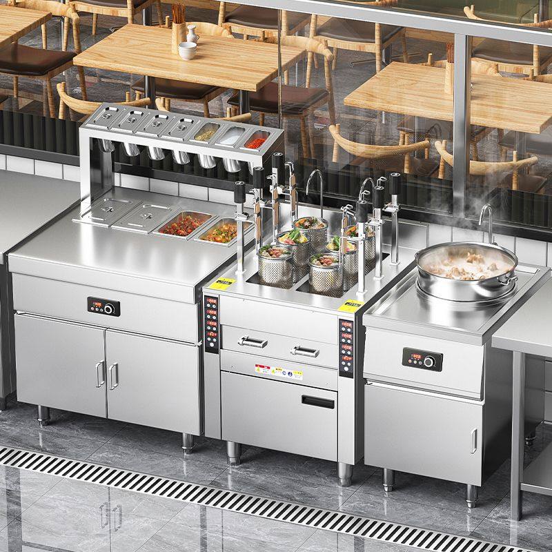 驰能智能煮面炉自动升降商用多功能电热燃气麻辣烫炉全自动汤粉炉,清洗/食品/商业设备,煮面机/煮面炉,淘宝优惠券,粉丝福利购,淘宝优惠卷