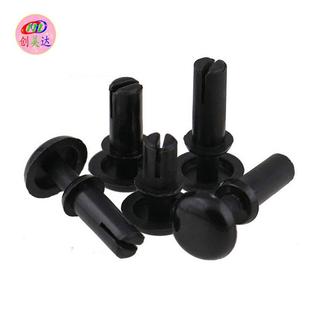 黑色尼龙铆钉 塑料铆钉R20R26R30R35R40R50 R型子母铆钉 尼龙卡扣