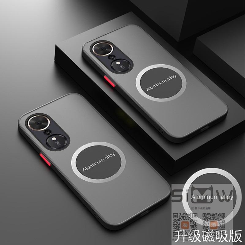 适用于华为荣耀畅玩70Plus手机壳磁吸LOG一AN00透明保护套5G镜头全包防摔LOGAN00磨砂LOGANOO外壳70puls新款