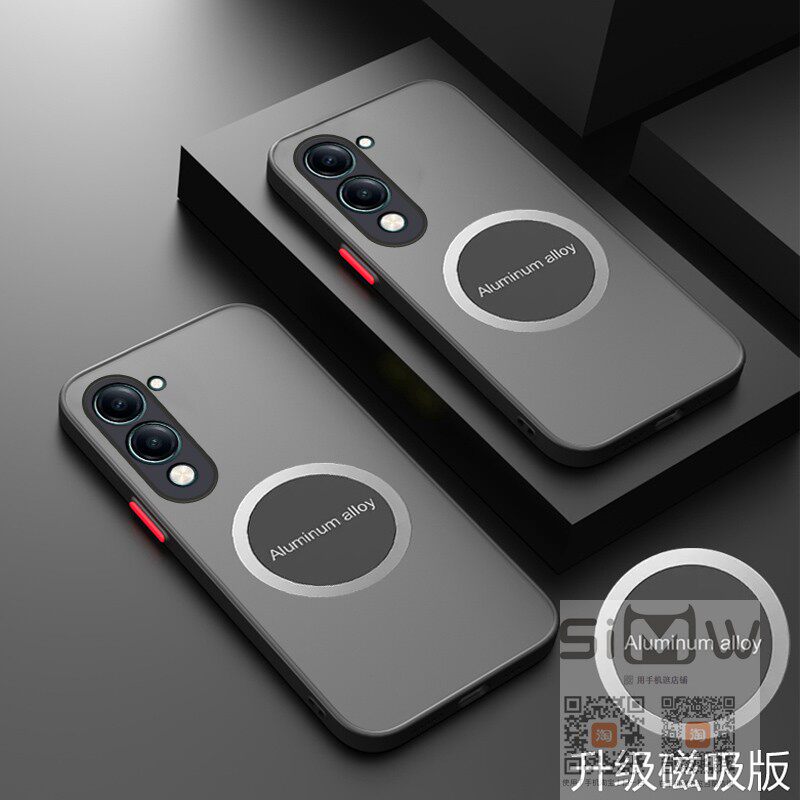 适用于vivo Y37c手机壳磁吸vivoy37c透明保护套V2445A镜头全包防摔viovy37c磨砂voviy37c外壳viviy37c新款5g