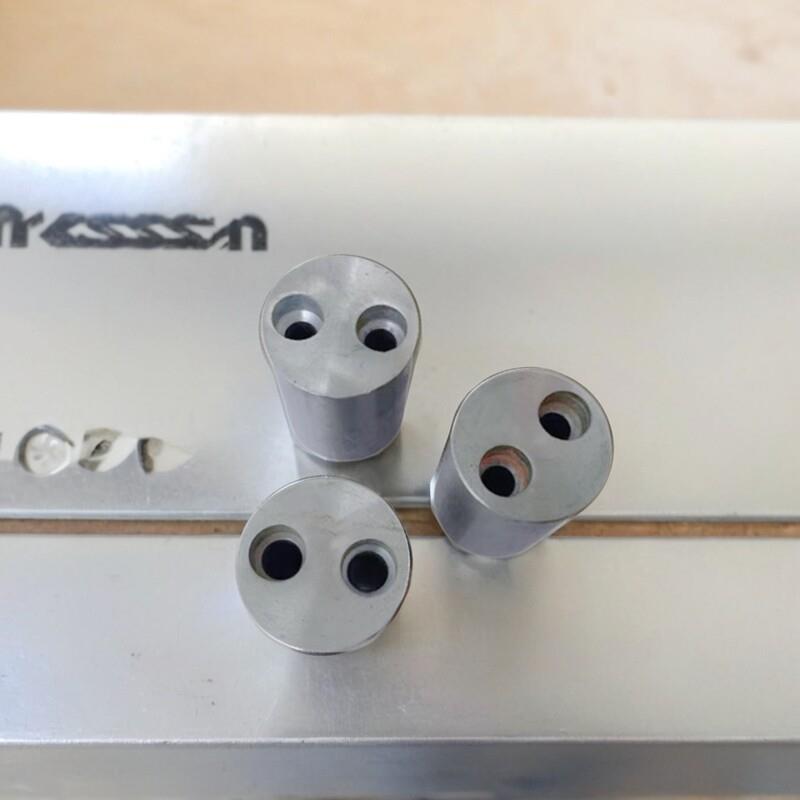 带孔模柄冲床实心冲模冲压模具配件单孔双孔三孔法兰直身攻顶模