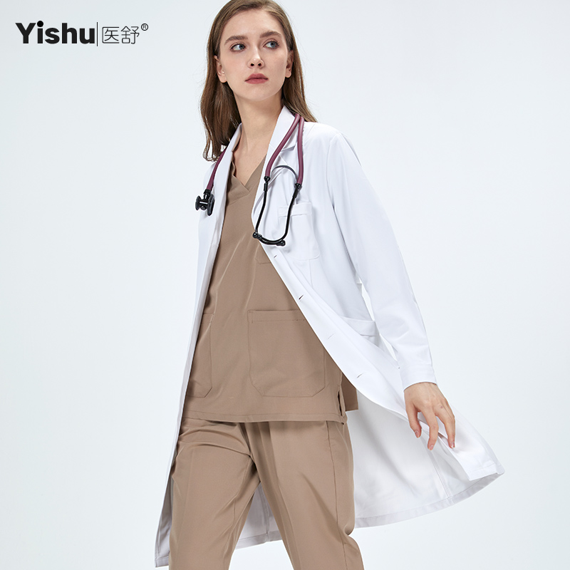 医舒防静电白大褂垂顺柔软透气