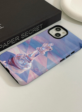 美晶象棋二合一11适用于华为pura70苹果iphone16promax小米15菲林壳oppofindx8手机壳mate60硬壳nova13软壳12