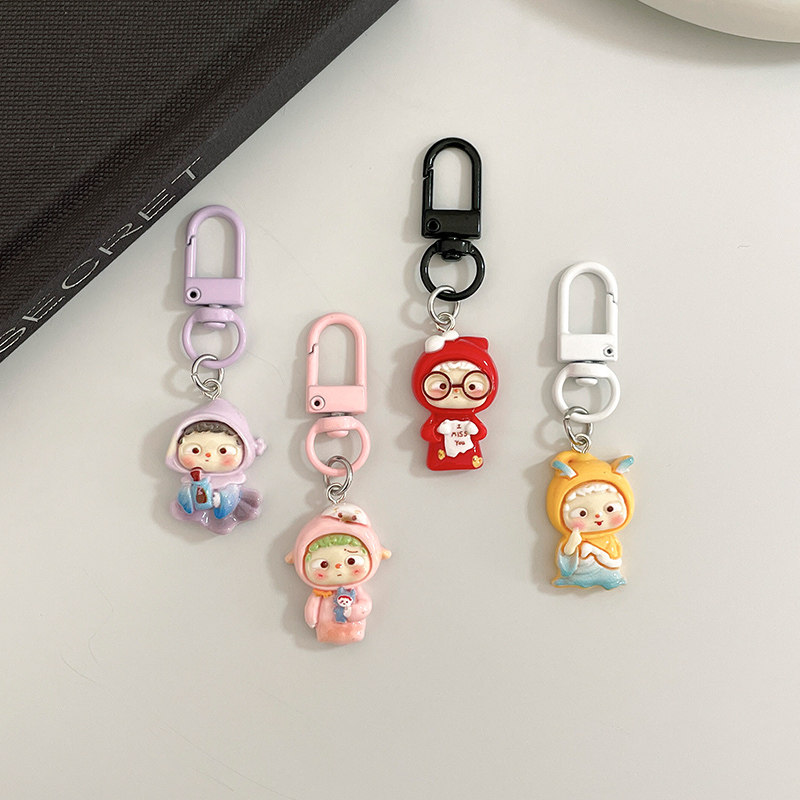 【同品类已售1W+单】魔法师女孩少女手机小挂件新款礼物配饰挂饰闺蜜饰品包包钥匙扣垫片挂绳小东西